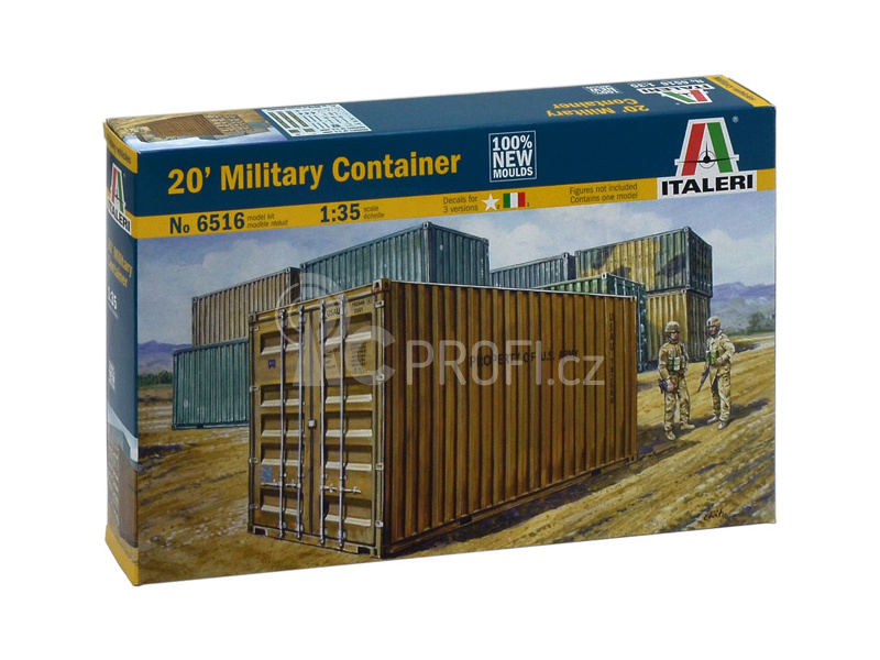 Italeri diorama - Vojenský kontejner 20 stop (1:35)