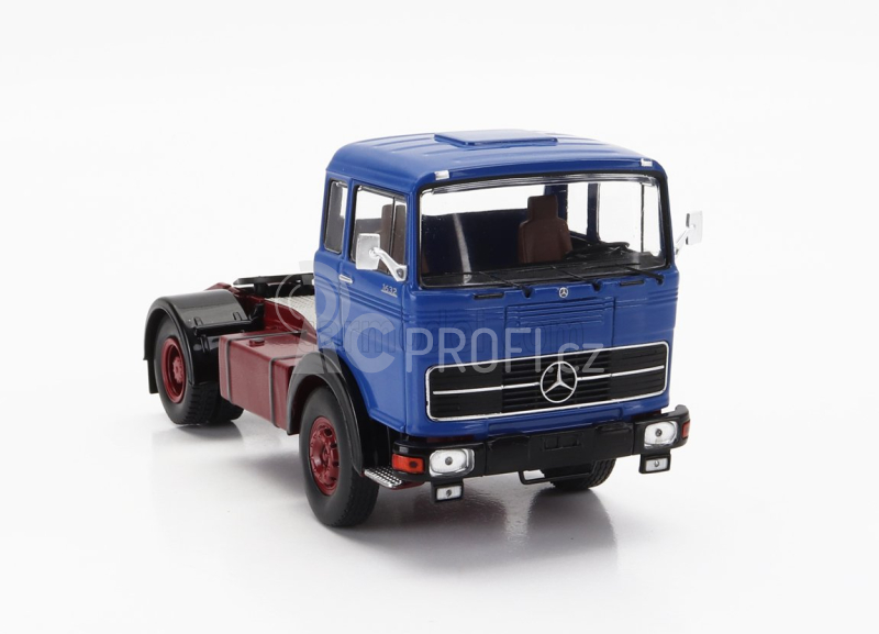 Ixo-models Mercedes benz Lps 1632 Tractor Truck 2-assi 1970 1:43 Blue