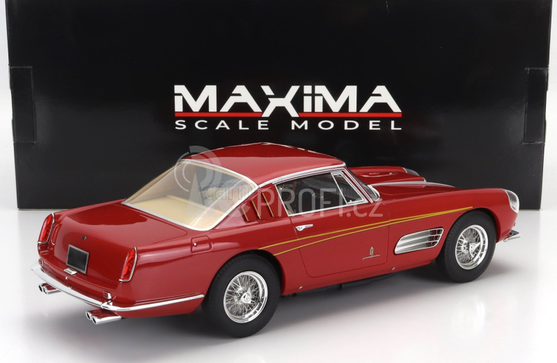 Maxima Ferrari 410 Superamerica Iii Series Pininfarina Coupe 1958 1:18 Red Met