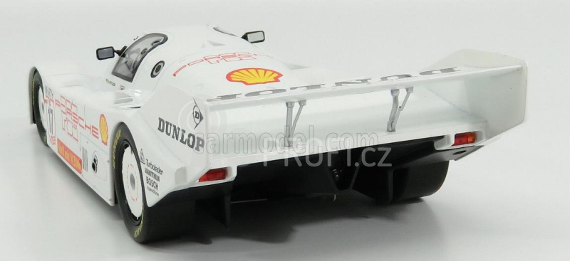Norev Porsche 962c Dunlop N 17 Supercup 1987 H.j.stuck 1:18 Bílá