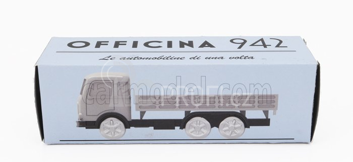 Officina-942 Om fiat Tigre Truck 3-assi 1960 1:76 Bílá