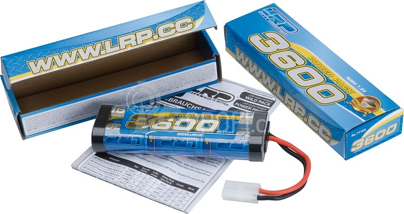 Power Pack 3600 - 7.2V - 6 článkový NiMH Stickpack