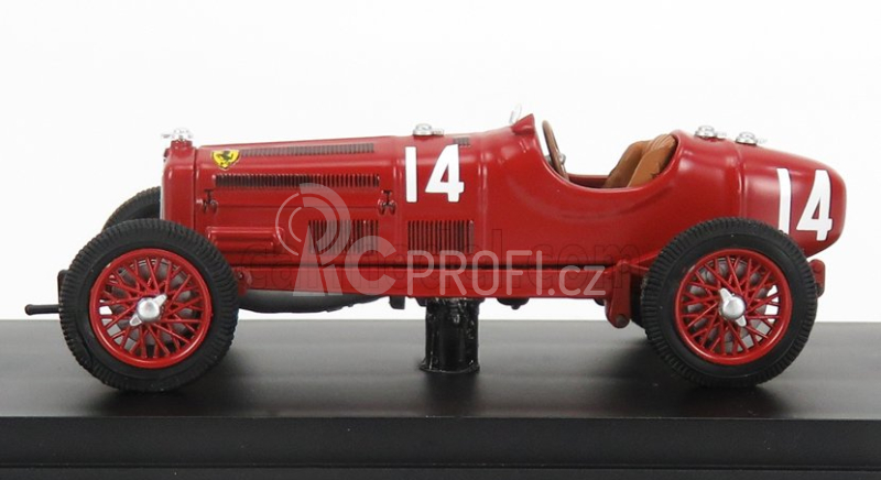 Rio-models Alfa romeo P3 Tipo B N 14 Winner Pau Gp 1935 T.nuvolari 1:43 Red
