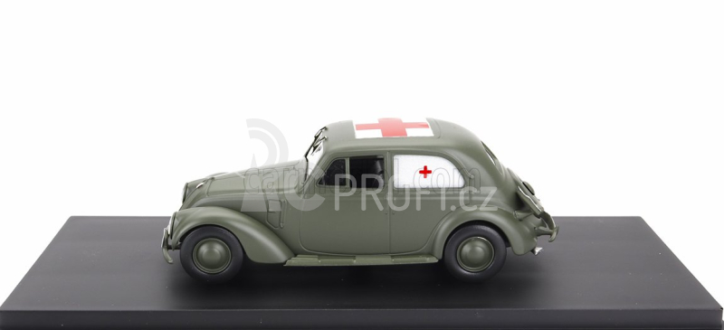 Rio-models Fiat 1500 Ambulanza Servizio Sanita' Militare 1940 1:43 Vojenská Šedá