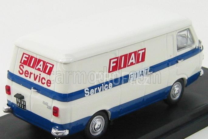 Rio-models Fiat 238 Van - Assistenza Fiat 1971 1:43 Bílá Modrá