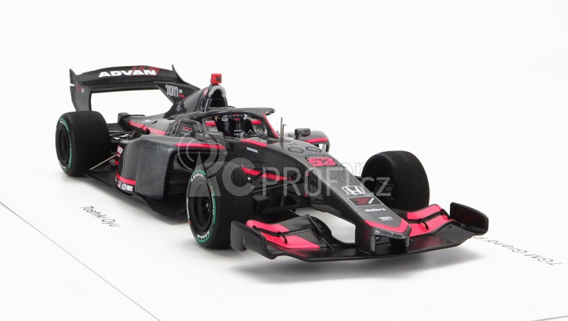Spark-model Dallara Sf23 Honda M-tec Hr-417e Team Tgm Grand Prix N 53 Super Formula Season 2023 Toshiki Oyu 1:43 Šedá Červená