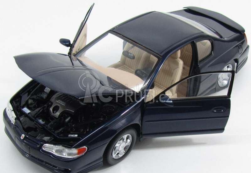 Sun-star Chevrolet Monte Carlo Ss Coupe 2000 1:18 Navy Blue Met