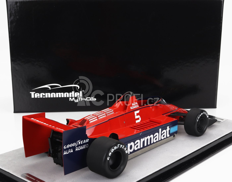 Tecnomodel Alfa romeo F1  Brabham Bt48 N 5 Brazilian Gp 1979 Niki Lauda 1:18 Červená Modrá
