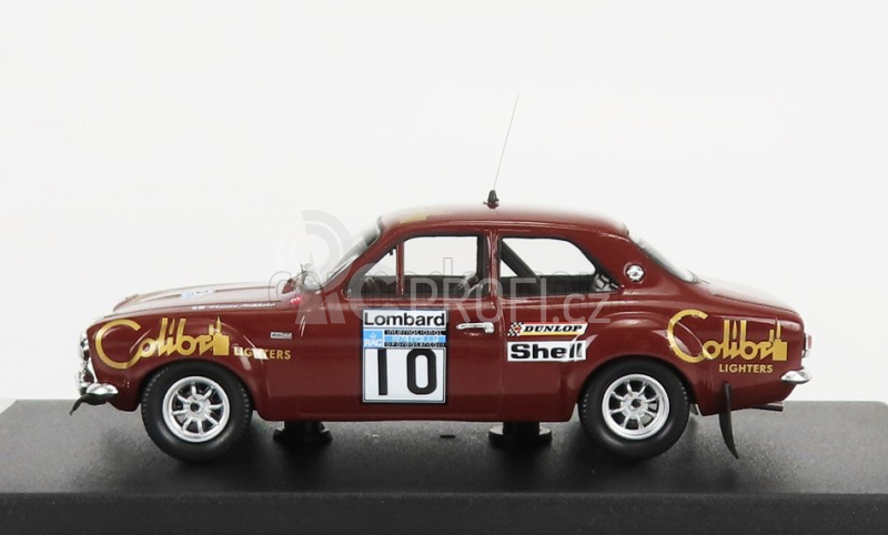 Trofeu Ford england Escort Mki (night Version) N 10 Rally Rac Lombard 1974 H.mikkola - J.davenport 1:43 Brown