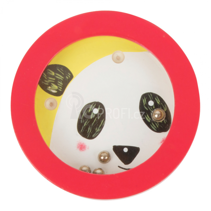 Zvířátkový minilabyrint s kuličkou 1 ks panda