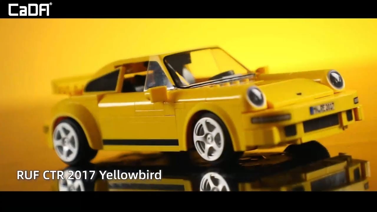 RC stavebnice RUF CTR 2017 Yellowbird