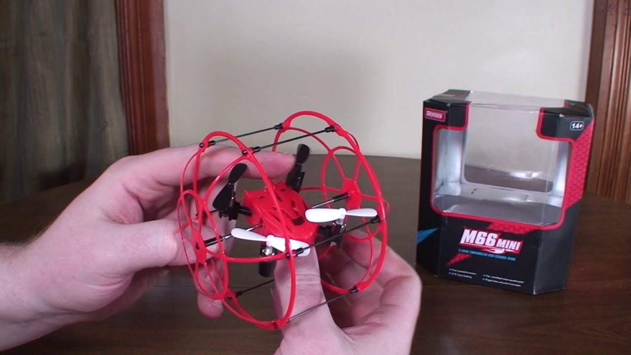 Dron SkyWalker Mini, červená