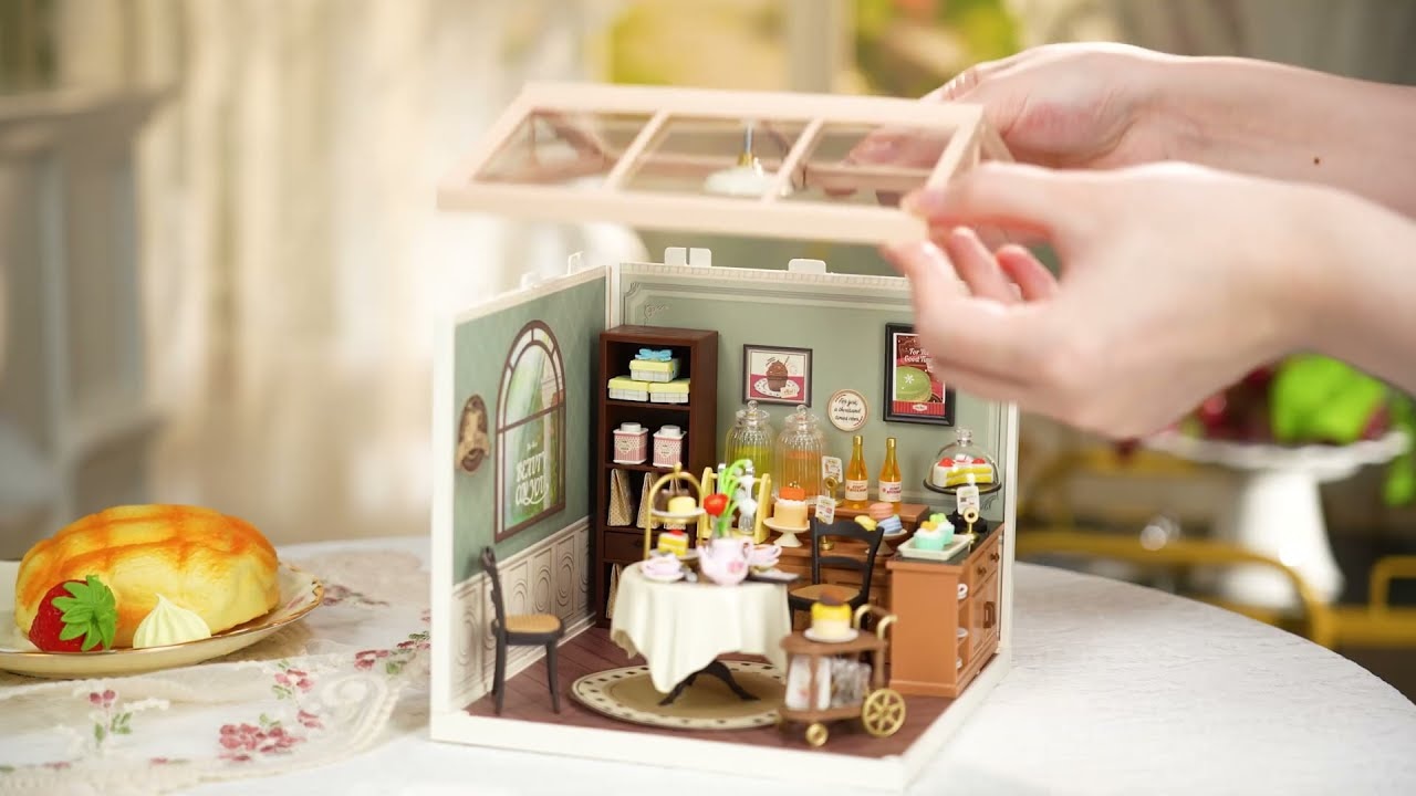 RoboTime Miniatura domečku Čajovna