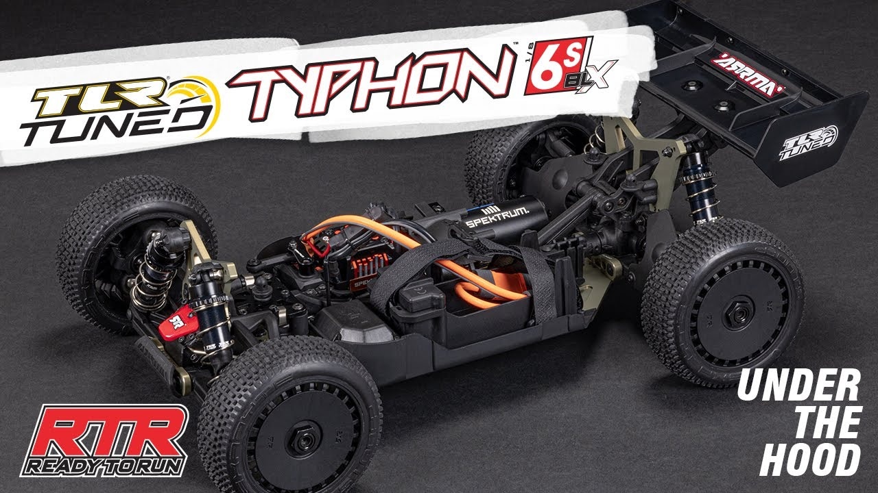 RC auto Arrma Typhon TLR Tuned 6S BLX 1:8 4WD RTR