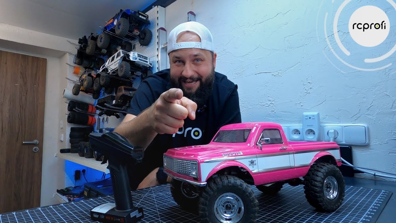 RC auto SHOOTER 1/10 sada 2,4GHz, modrá