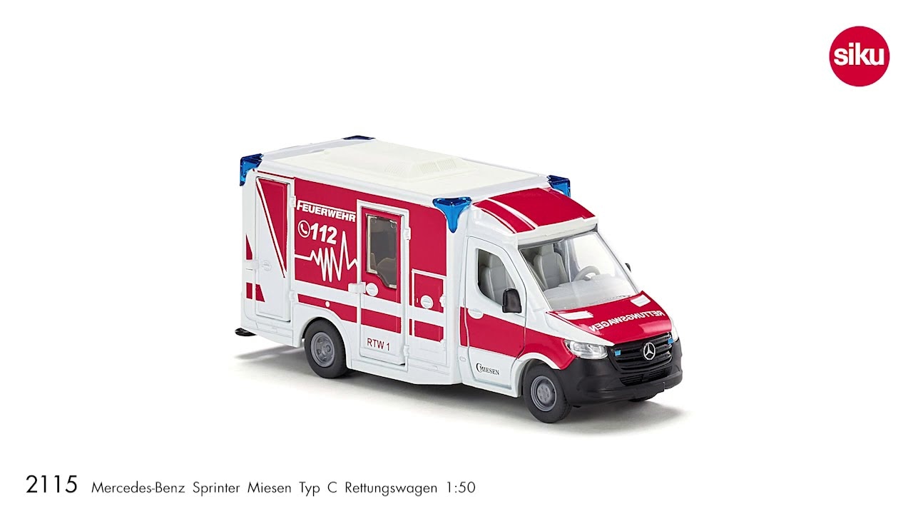 SIKU Super - ambulance Mercedes-Benz Sprinter 1:50