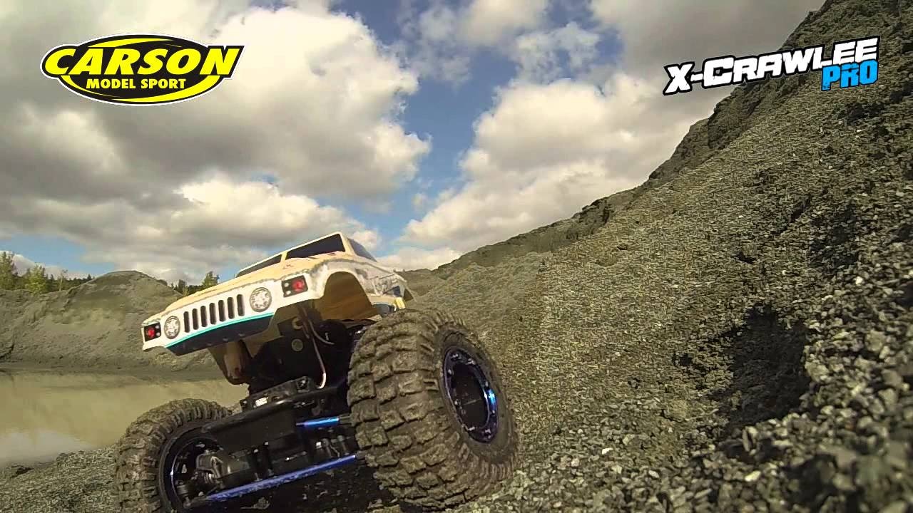 RC auto X-Crawlee PRO 1:10, žlutá