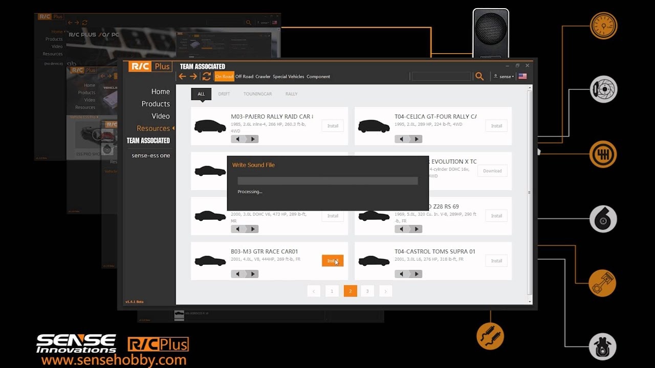 Zvukový modul ESS-One+ pro auta