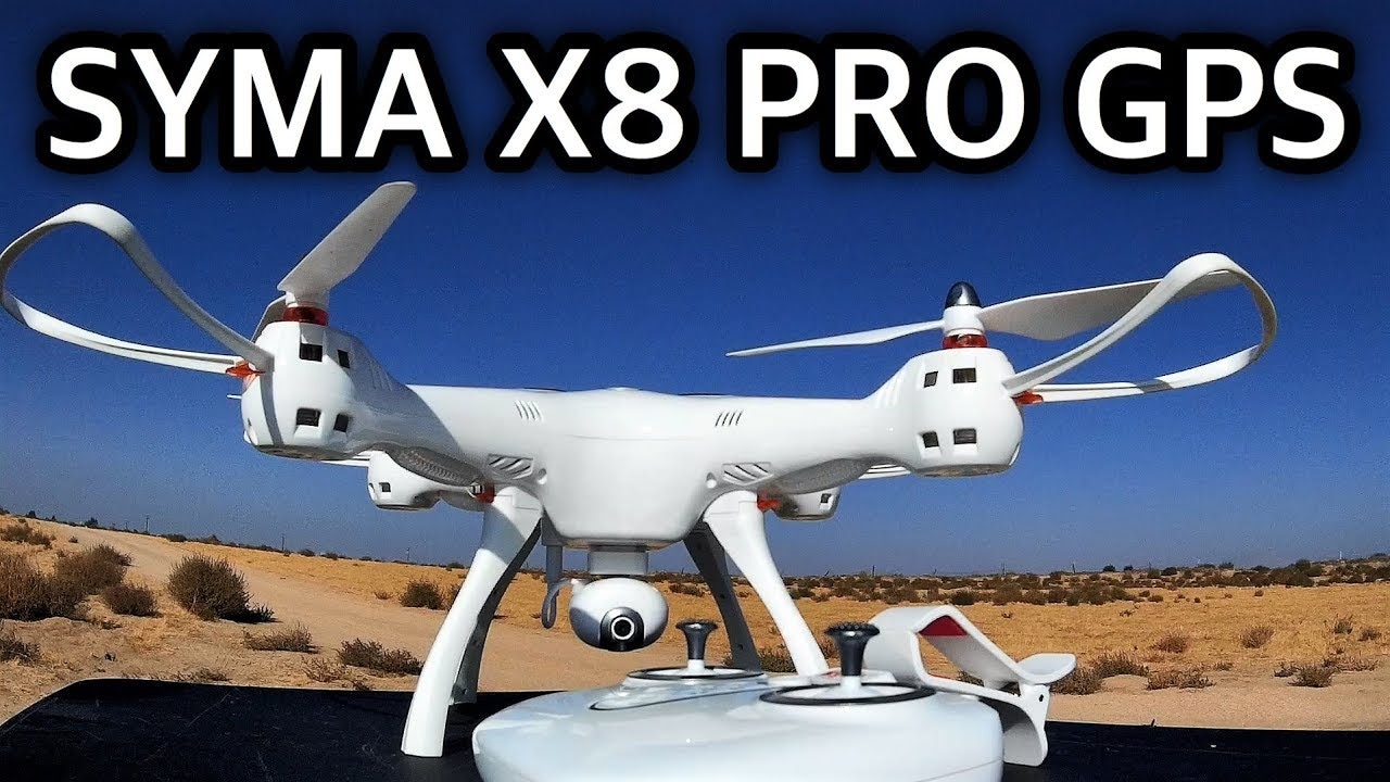 Dron Syma X8PRO, bílá + náhradní baterie