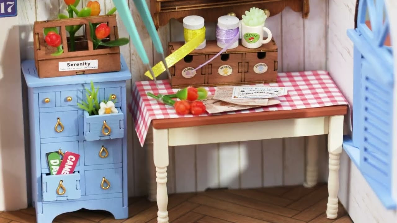 RoboTime 3D Dřevěné puzzle Vysněný zahradní dům