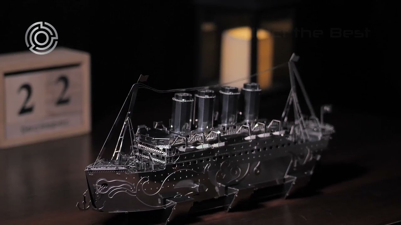 Ocelová stavebnice Lost at Sea