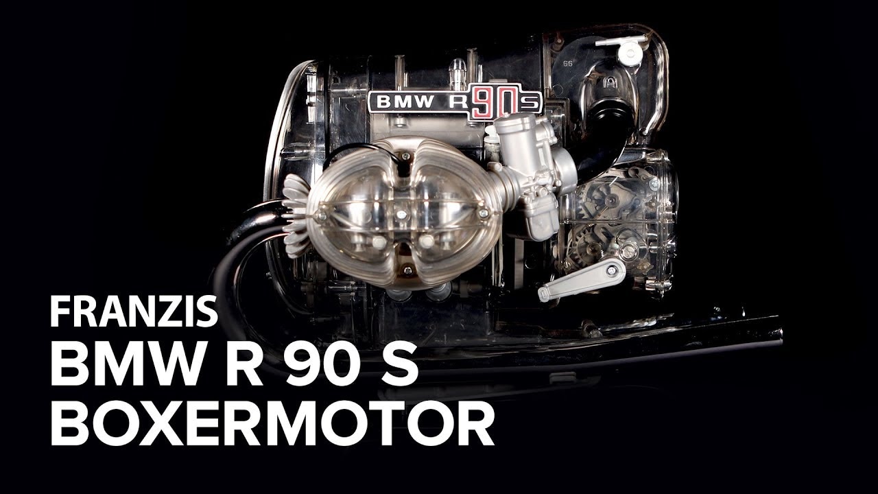 Maketová stavebnice motoru BMW R 90 S-Boxer