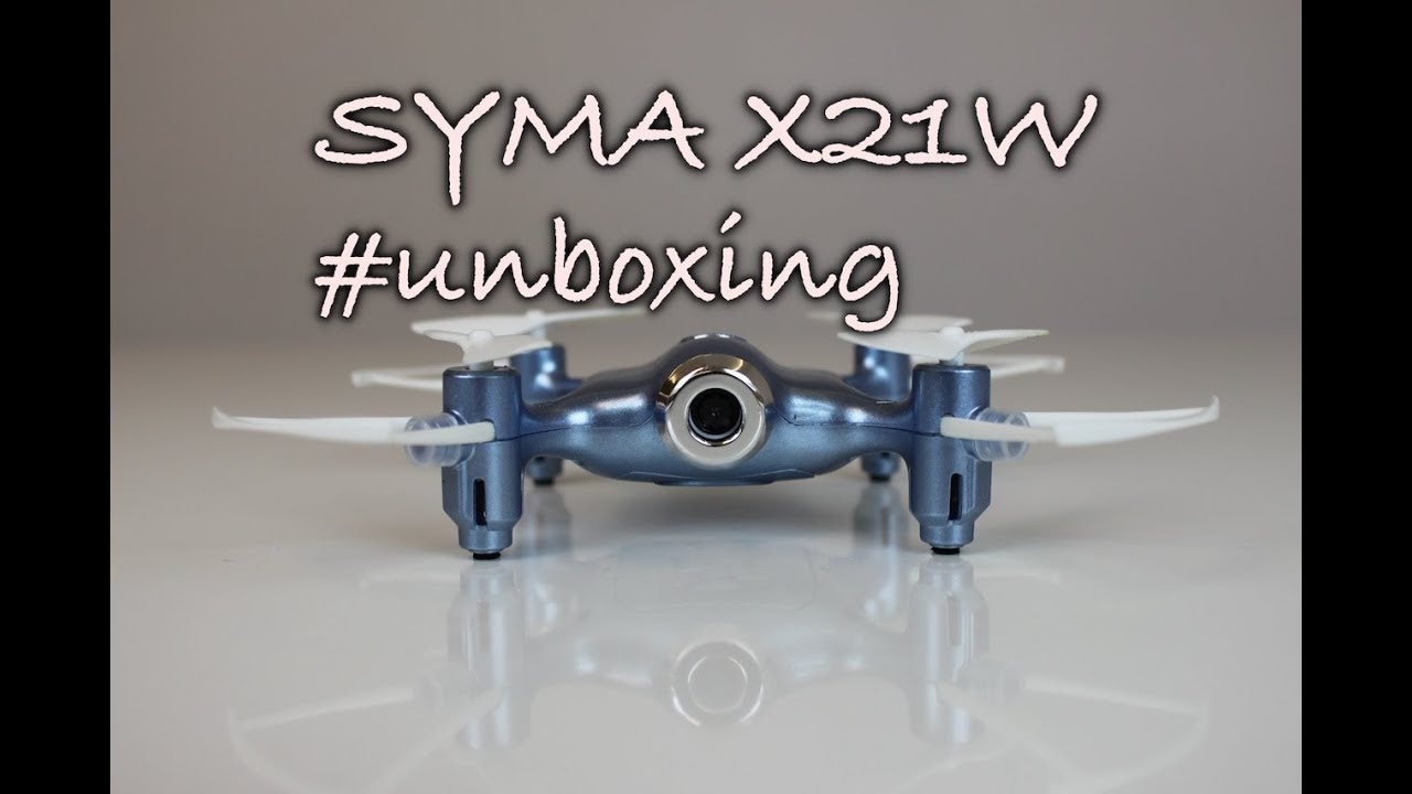 Dron Syma X21W, modrá
