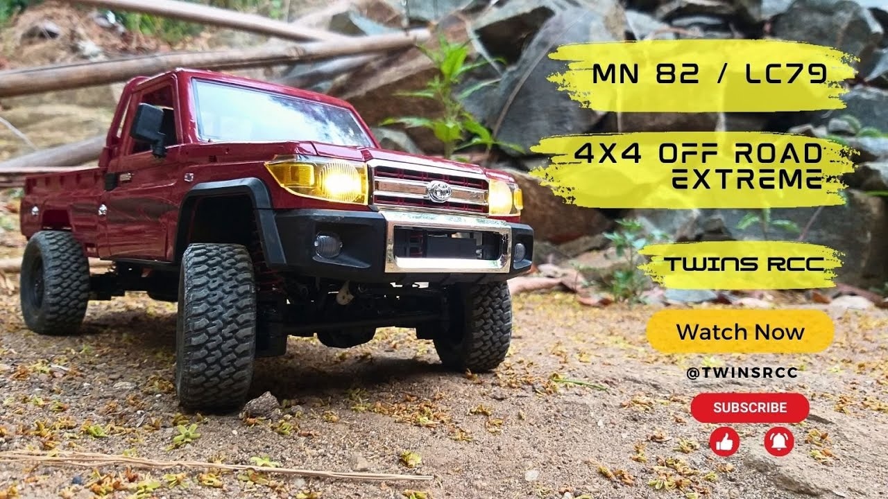 RC auto Land Cruiser Toyota, zelená