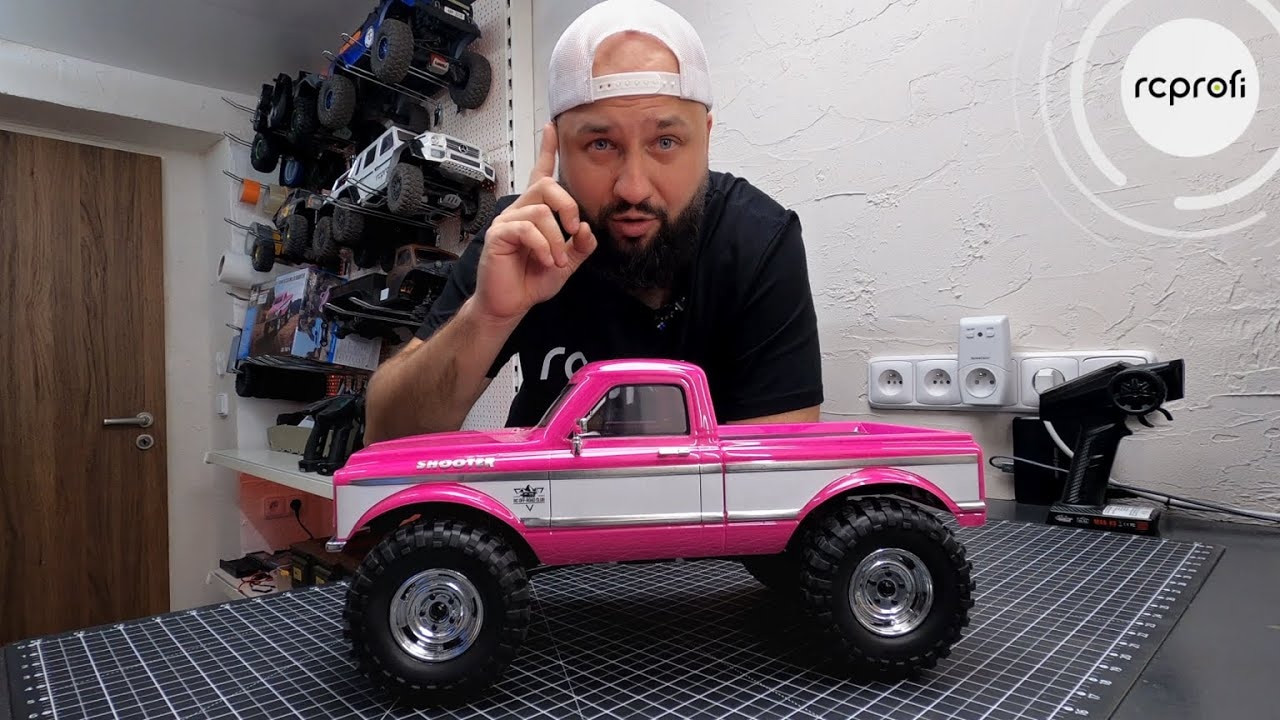 RC auto SHOOTER 1/10 sada 2,4GHz, modrá