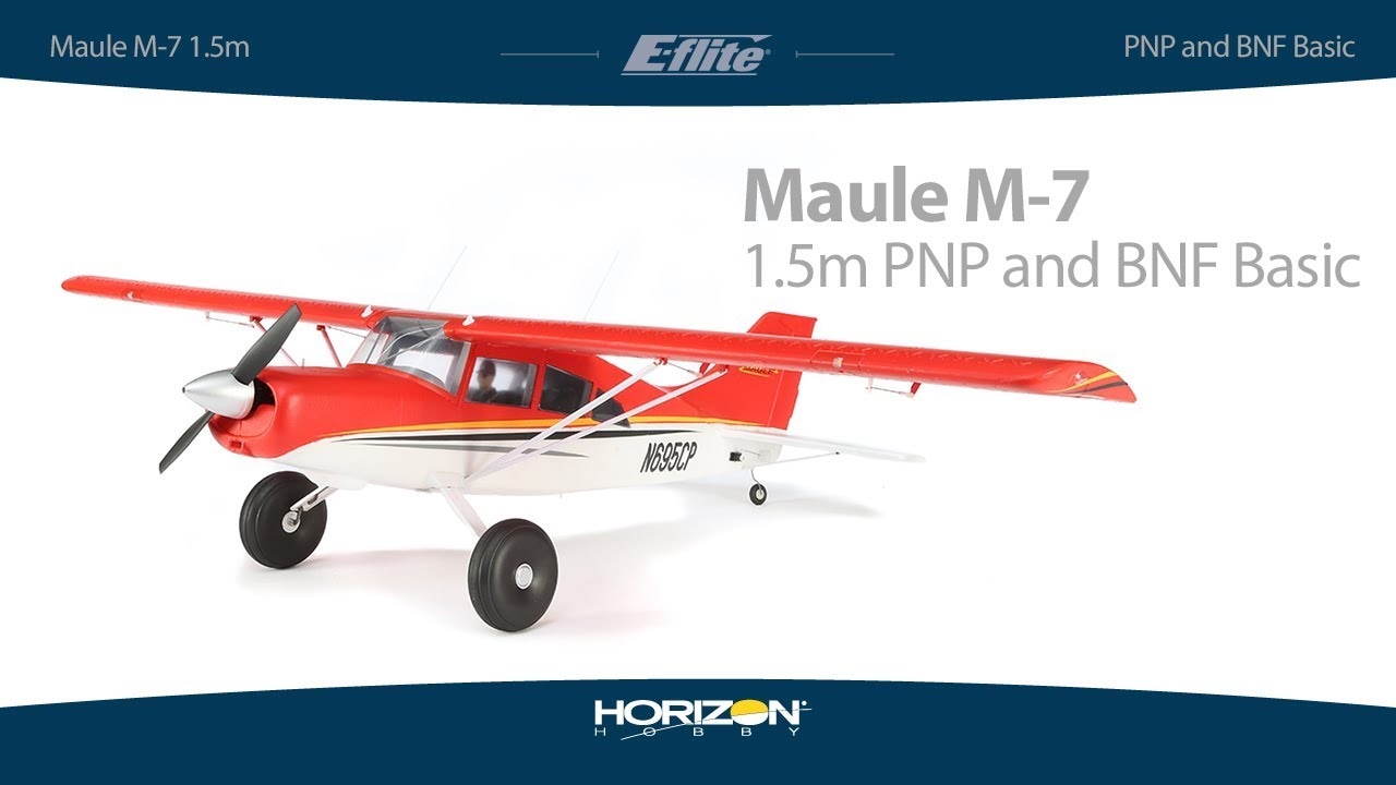 Maule M-7 1.5m SAFE Select BNF Basic, plováky