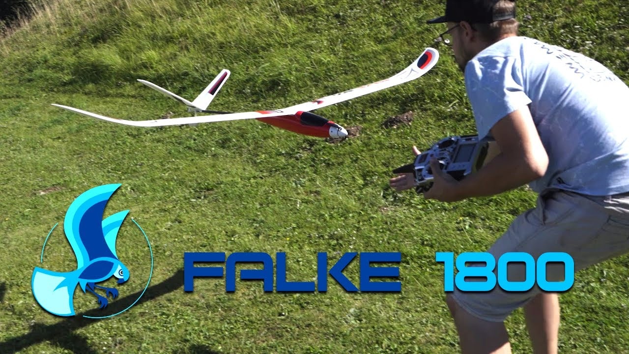 RC letadlo KAVAN Falke 1800mm ARF, červená