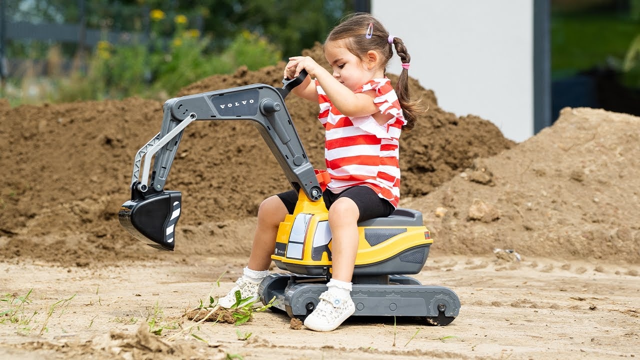 FALK - Dětské odrážedlo bagr Kubota