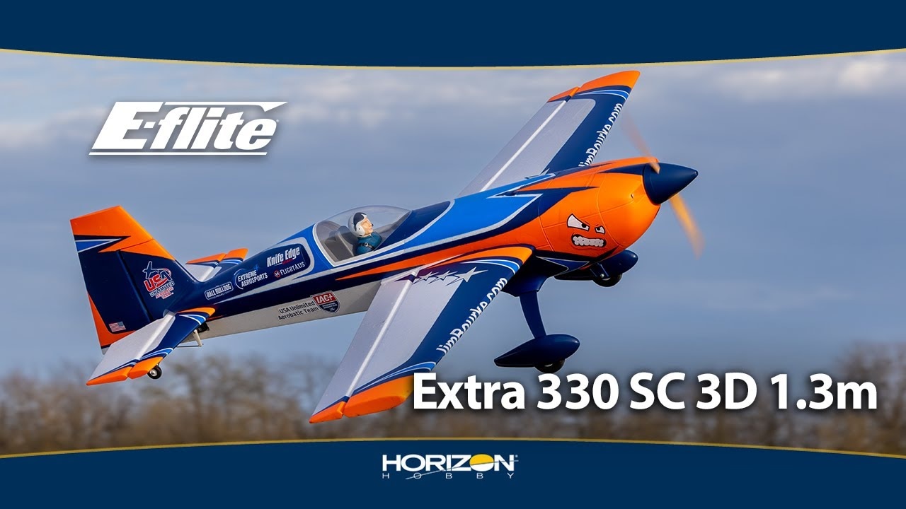 RC letadlo E-flite Extra 330 SC 3D 1.3m PNP