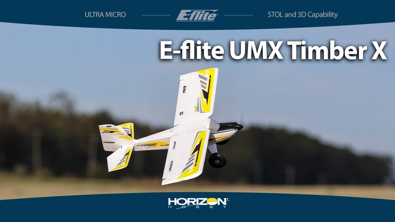 RC letadlo E-flite Timber X 0.57m SAFE Select BNF Basic