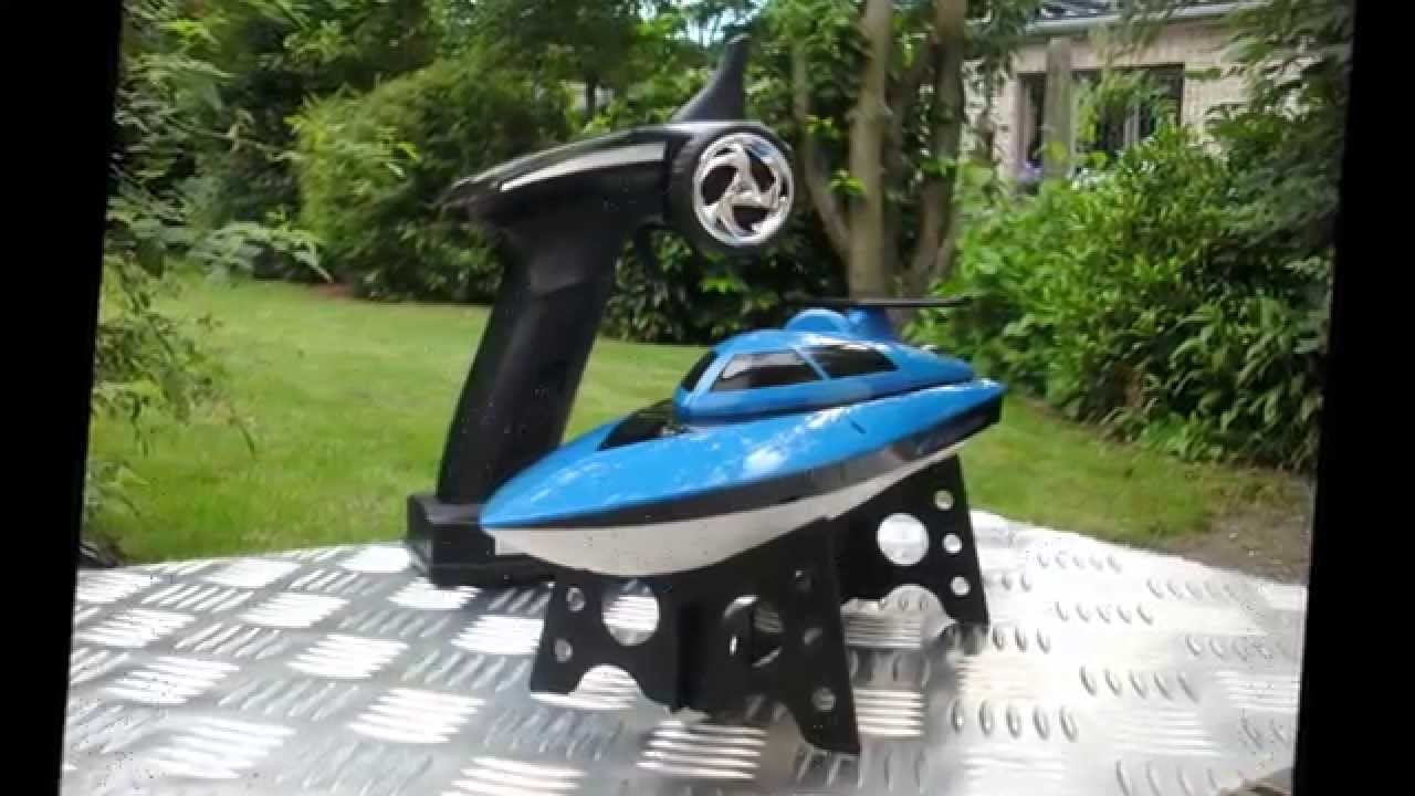 RC loď Blue Barracuda V2 Boot