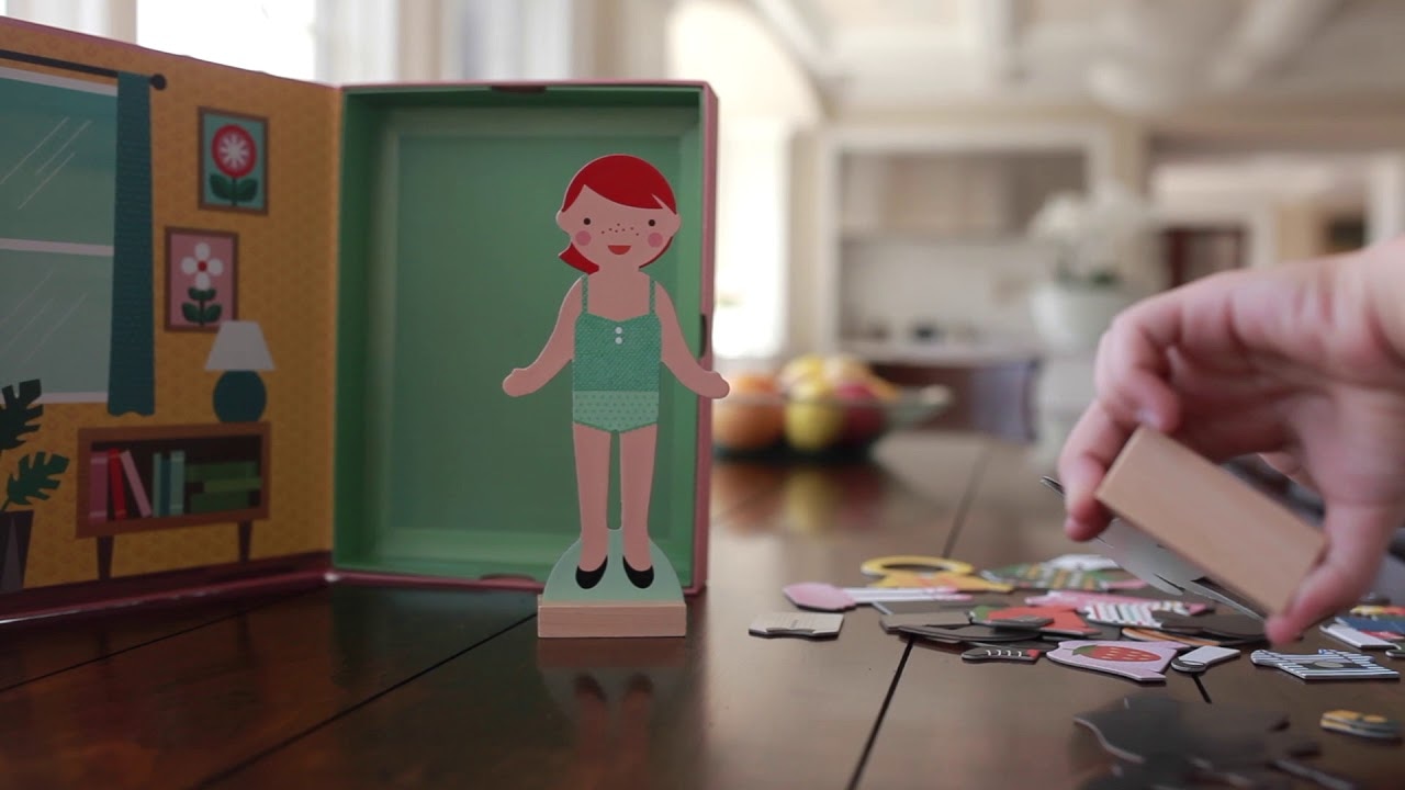 Petit Collage Magnetické puzzle - Superhrdinové