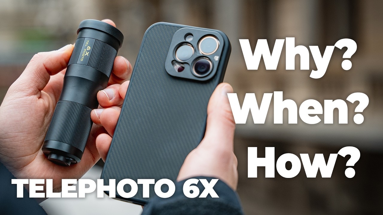 Freewell 6x Teleobjektiv závit 17 mm