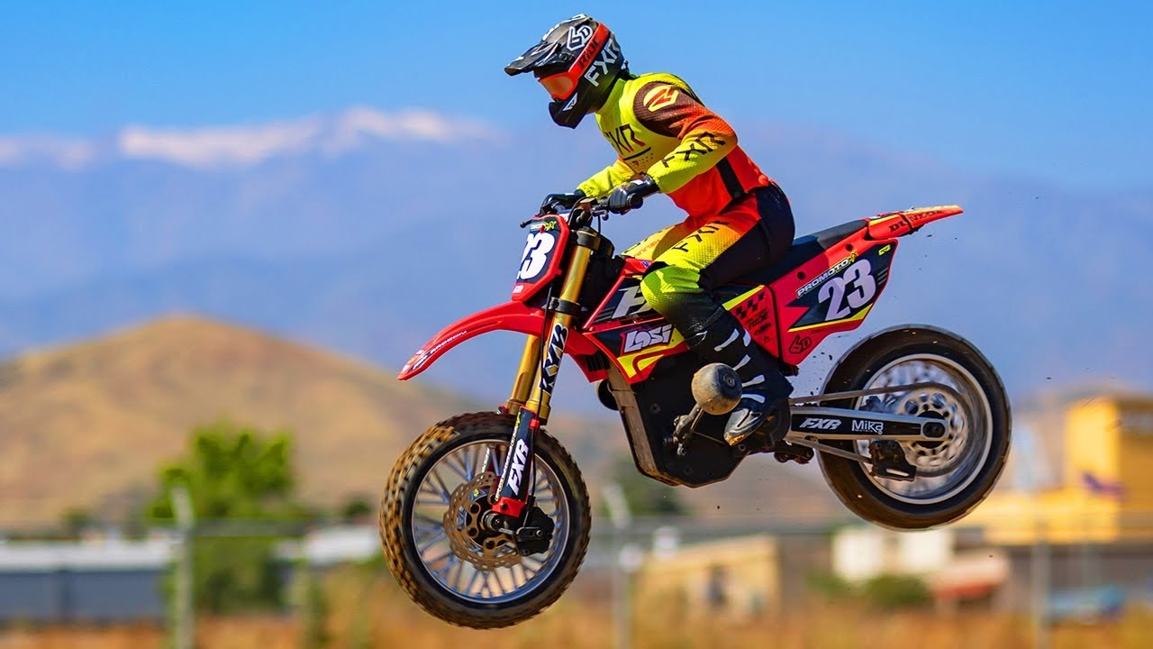 Losi Promoto-MX Motorcycle 1:4 RTR, Pro Circuit