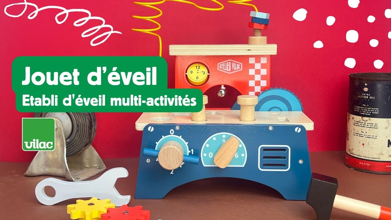 Vilac Pracovníl multi-aktivitní stůl