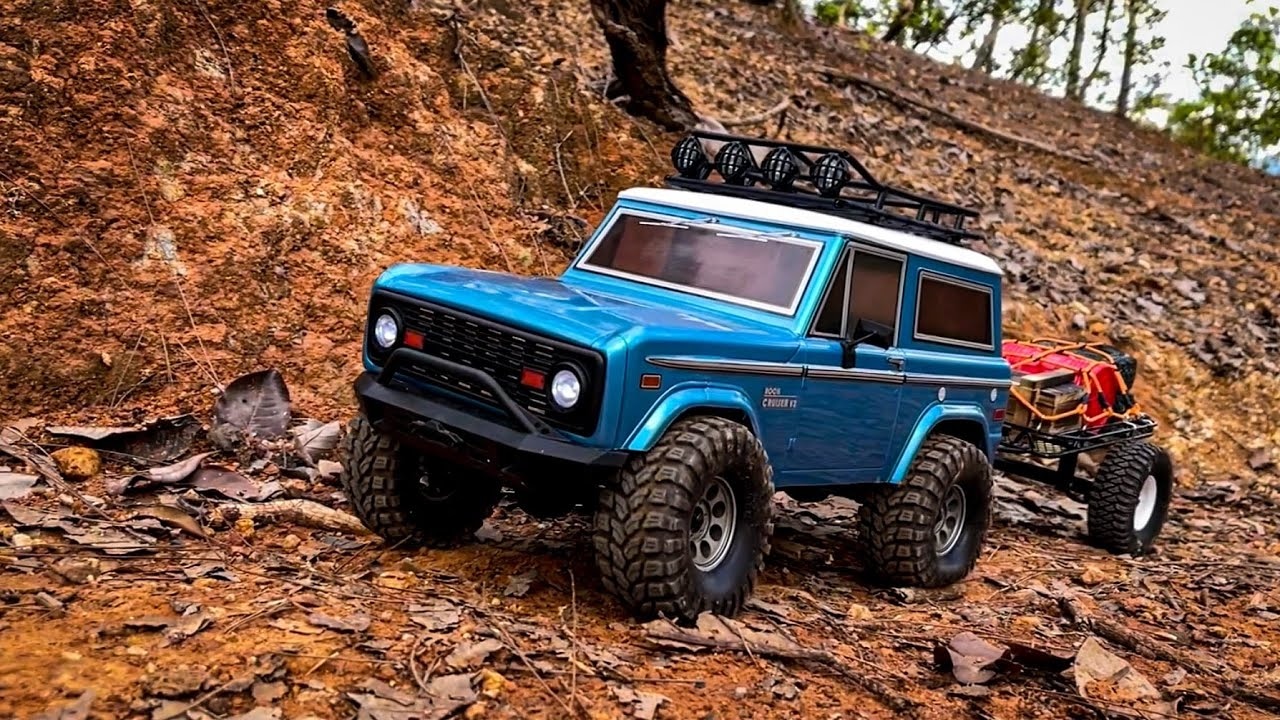 RC auto Cruiser V3FD 1/10 sada 2,4GHz, oranžová