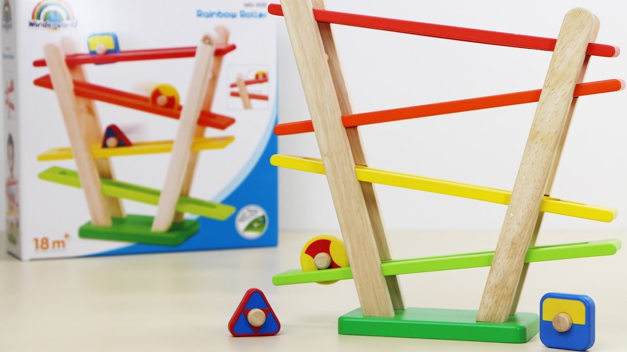 Wonderworld Dřevěná duhová dráha