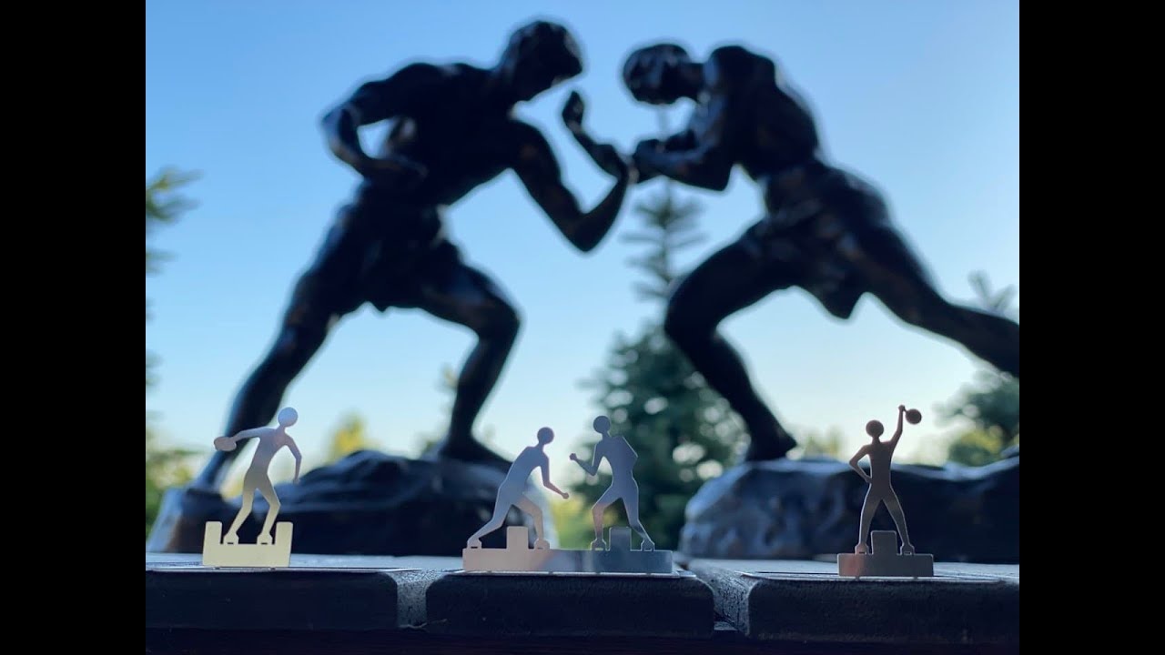 Ocelová stavebnice 99 olympijských sportů