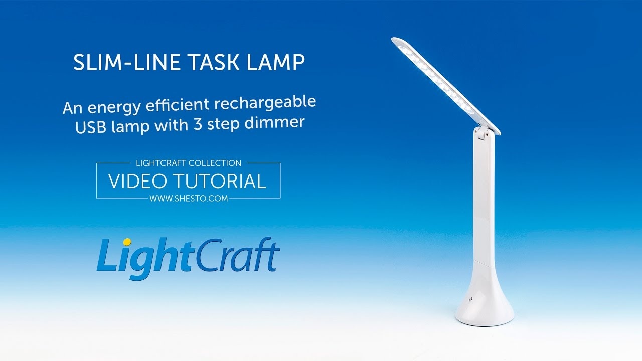 Lightcraft stolní lampa Slim-Line LED