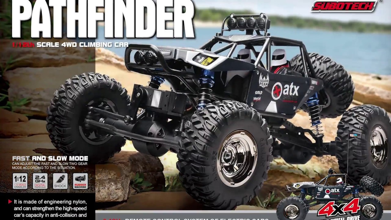 RC auto buggy Subotech Pathfinder, černá