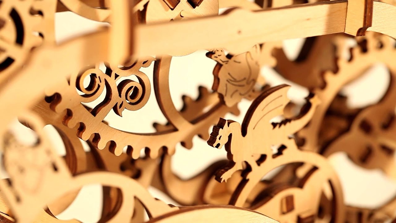 Ugears 3D dřevěné mechanické puzzle Divadlo