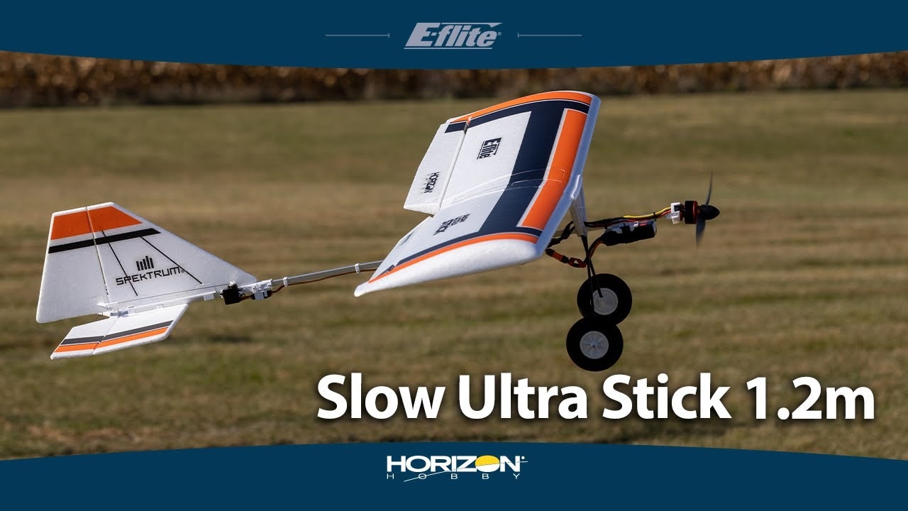 RC letadlo E-flite Slow Ultra Stick 1.2m BNF Basic