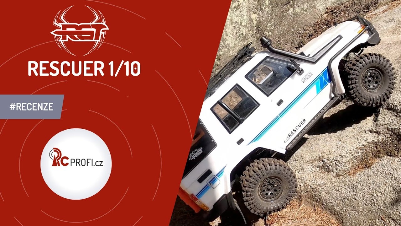 RC auto Rescuer 1/10 sada 2,4GHz, šedá