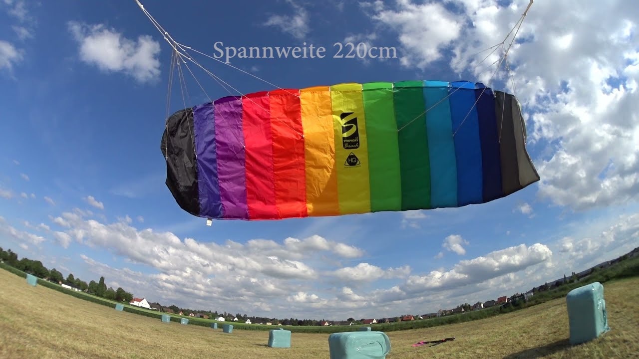 Létající drak Symphony Beach III 2.2 Rainbow