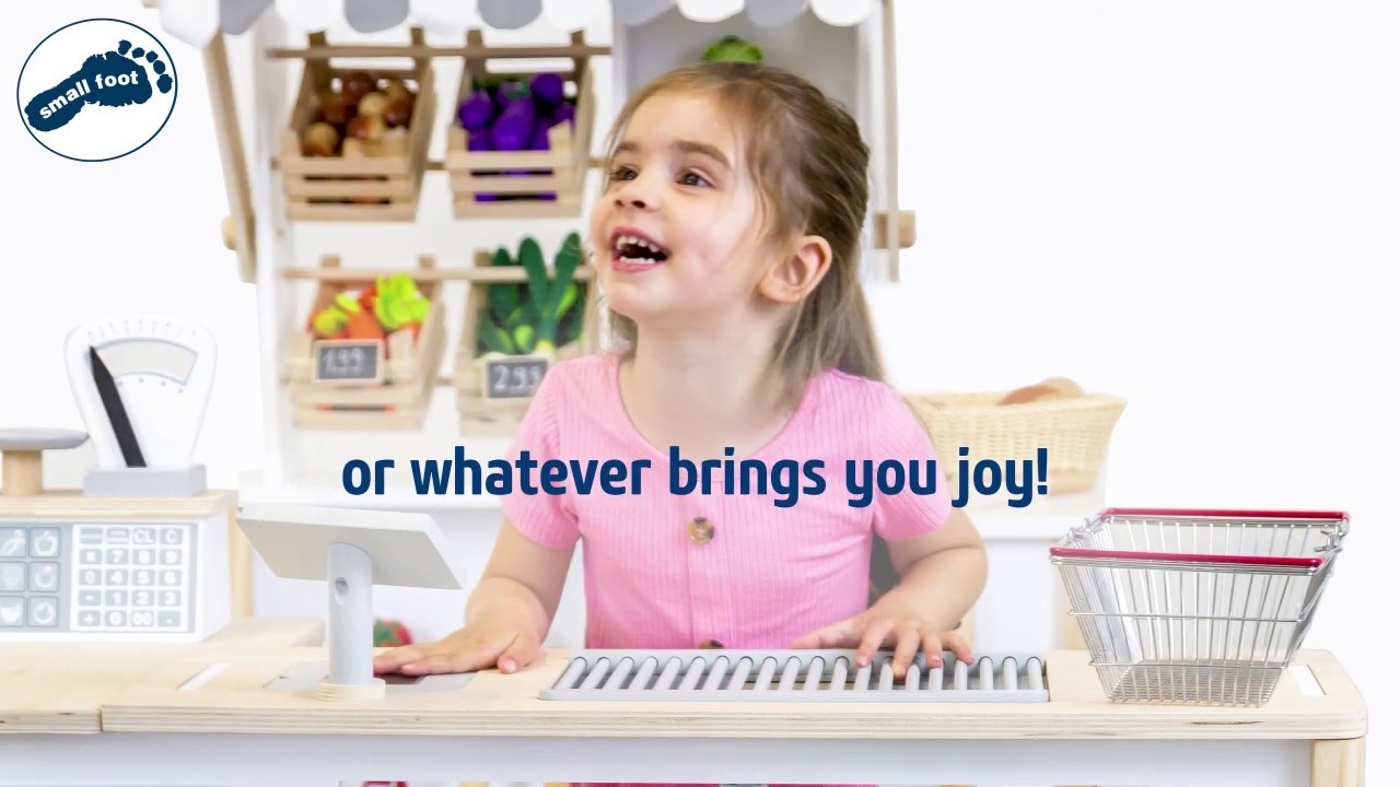 Small Foot Dřevěný multifunkční stánek Fresh