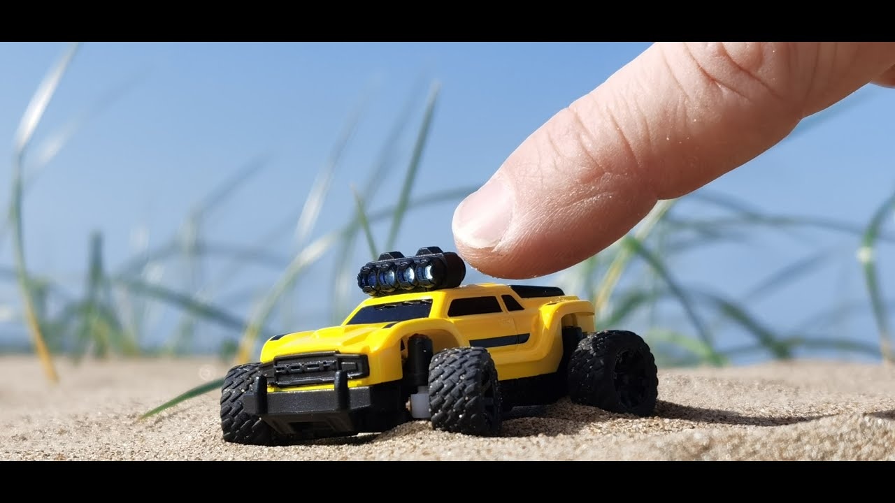 RC auto 1/76 C81 Off-Road RTR, černá s oranžovým pruhem